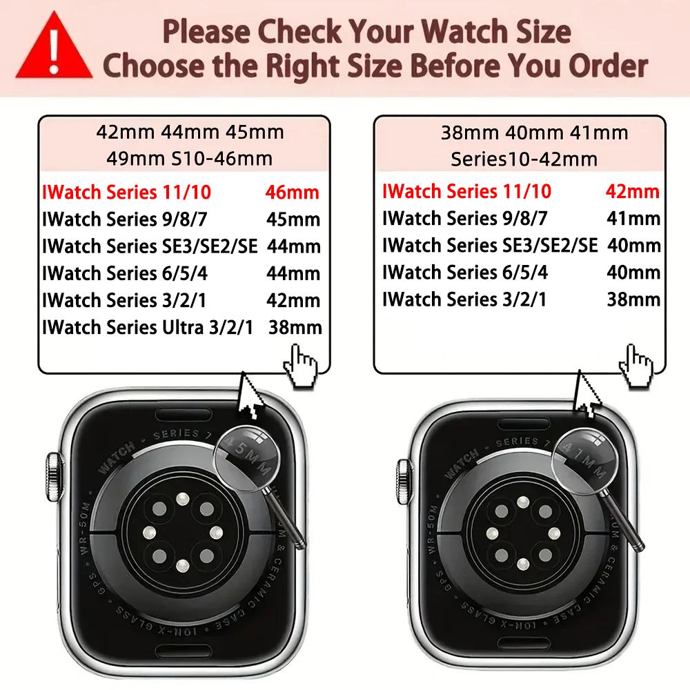 Silicone Engraved Strap For Apple Watch Bands 46mm 40mm 44mm 42mm 41mm 45mm Correa Bracelet iWatch Series 11 SE 10 9 8 7 6 5 4 3