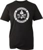 Masonic Unisex T Shirt Master Mason Skull Graphic Print Black Cotton Tee Top