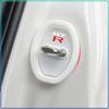 4pcs Silicone Car Door Lock Buckle Protector Cover Accessories For Nissan Nismo Almera Tiida Juke Teana Qashqai 350Z 370Z GTR