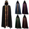 New Men's Long Cloak In 5 Colors, Medieval Church Clergy Loose-Fitting Robe, Cloak, and Cape Factory