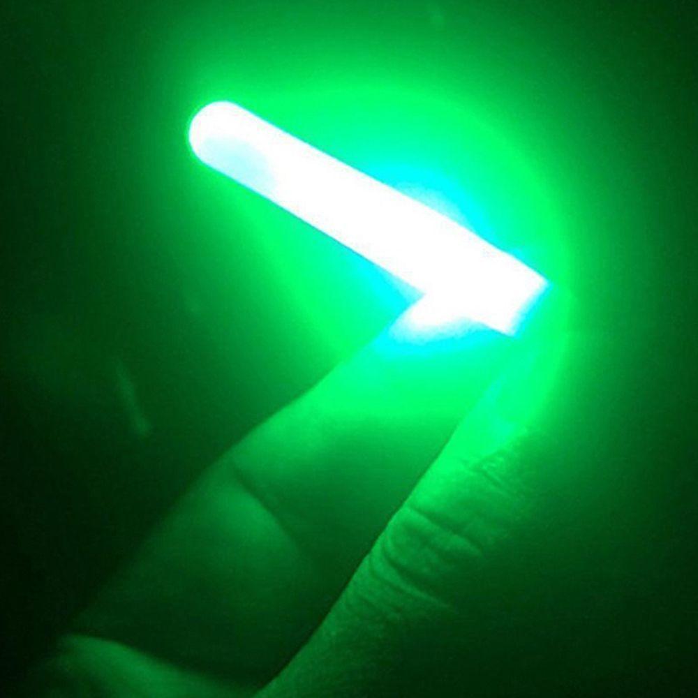 

Waterproof Glow Lamp LED Electronic Light Glow Stick Bite Alarm Light Fishing Rod Tip Clip зелёный