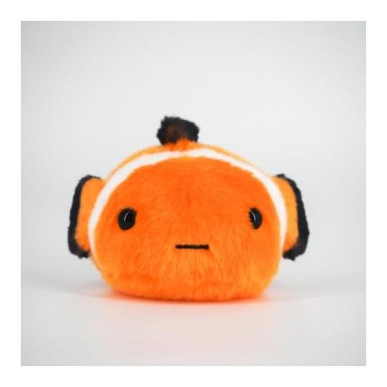 Sanei Boeki Plush Toy, Clownfish, W9xD12xH6.5cm