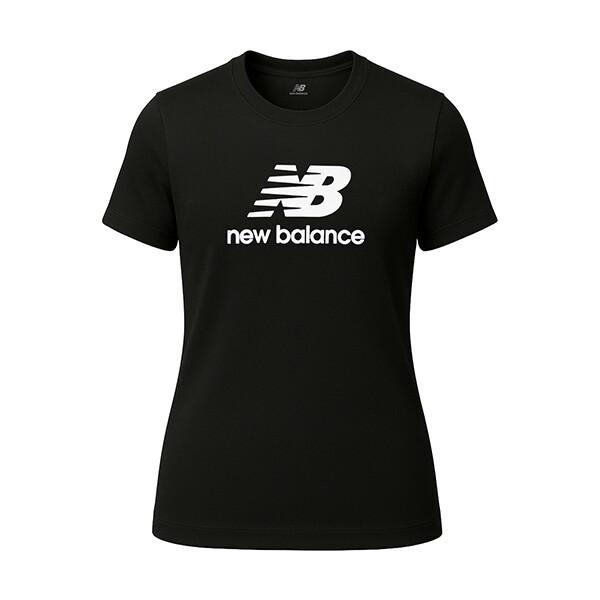 New Balance New Val ShorT Sleeve T shirT Black wT41502 Bk