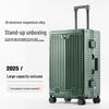 German Alloy Trolley Case, 20-inch Carry-on with Laptop Compartment – Multifunctional Travel Luggage