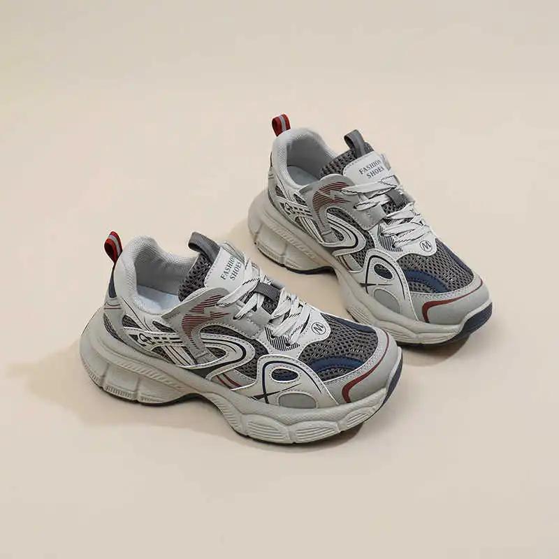 Fashion Flatform Round Foot Ladies Walking Shoes Casual Womens Luxury Trainers Volleyball Sneakers Sports Sports-et-leisure
