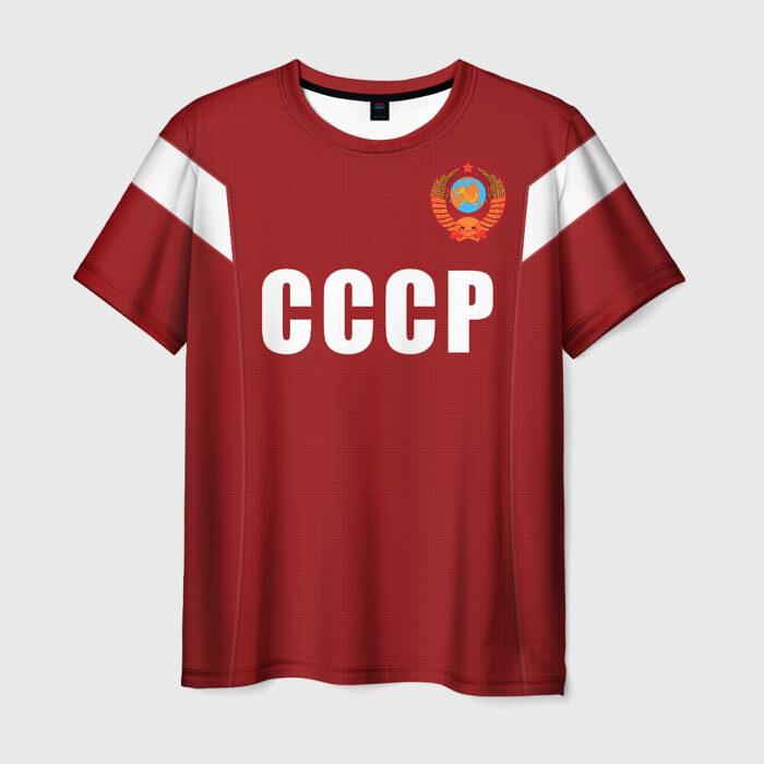 USSR Soviet Union CCCP Pattern 3D Print T Shirt Men Women Summer Short Sleeve T-Shirts Oversized Harajuku Tees Tops