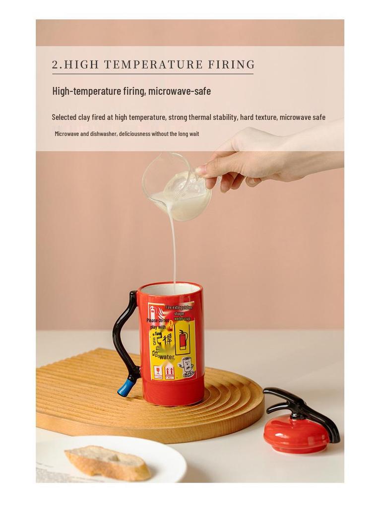 Creative Fire Hydrant Ceramic Mug - Cute & Unique for Home or Office
