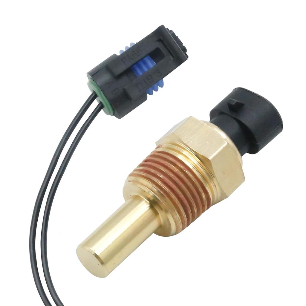 Differential Oil Temperature Sensor 5055401 Connector Pigtail Plug Replacement for Peterbilt 379 Kenworth T660 T800 T600A 1987-2007 (1)