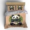 Charming Panda Paradise Dreams. Bedding Sets Duvet Covers Pillowcases(1* Duvet Cover 2* Pillowcases Without Duvet Insert)