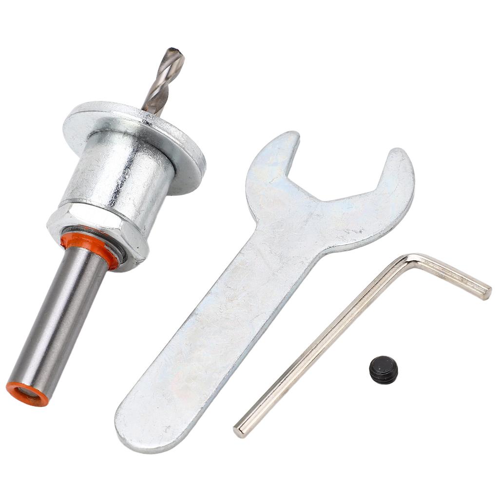 Countersink Drill Bit 4.0x8mm Alloy Steel Adjustable Drilling Tool with Drill Stop