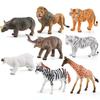 High-quality Pvc Jungle Animal Models With Elephant Tiger Lion Ideal For Children