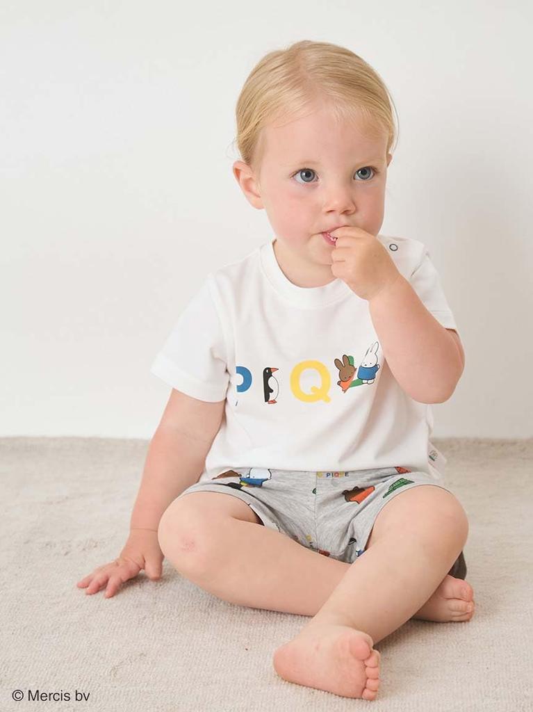 Gelato Pique DickBruna Baby Cool-Touch One-Point T-Shirt PBCT254415OWHT80