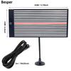 Besper 196.85inch USB Reflection Light Board Professional Dent Light Board Tool Auto Repair Lighting Reflection Repair Tools