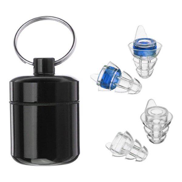 Hot-Selling Noise-Cancelling Music Earbuds with Waterproof Silicone Earplugs and Storage Compartment