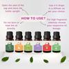 AIR ROMA Scented Diffuser Oil Pack of 6 | Lemongrass, Lavender, Eucalyptus, Orange, Rose and Teatree | Natural and Undiluted Aroma Diffuser Oil (