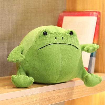 Cute Pillow Plush Frogs, Creative Toys, Cartoon Shapes, Big-eyed Green Frogs, Children's Comfortable Dolls.