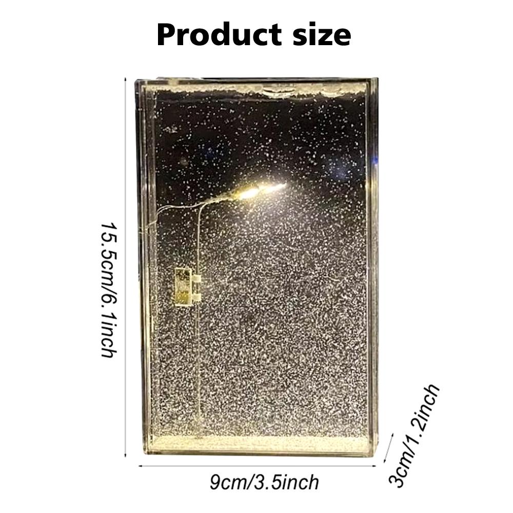 

1 комплект рождественских снежных уличных фонарей, набор для самостоятельной сборки, рождественский светящийся подарок, электронный ночной световой поток из конопли