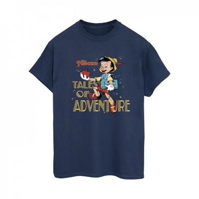 Pinocchio Womens/Ladies Tales Of Adventure Cotton Boyfriend T-Shirt