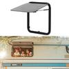 16 X 20in RV Window Rounded Corner Double Layer Acrylic Hydraulic Support Rod Privacy Protection for Caravan Trailer