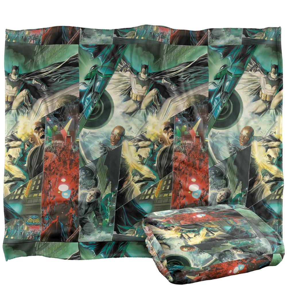 Batman Comic Collage Blanket