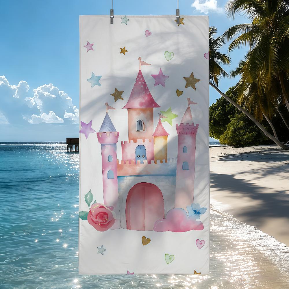 Cute Unicorn Towel Quick Drying Beach Towels Are Suitable For Swimming Pools Camping Yoga And The Gym