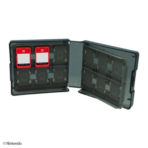 [Nintendo Licensed Product] Nintendo Switch 2 Card Case with 24 Card Pockets, Black