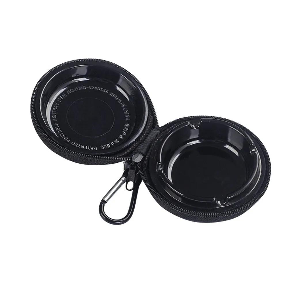 Portable Pocket Ashtrays with Eva Bag Zipper Ash Tray for Gift for Boyfriend Home Accessories Outdoor