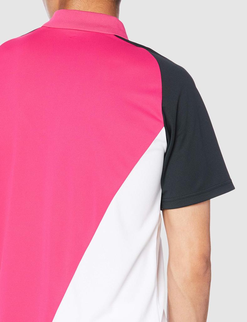 Mizuno Tennis Game Short Japan Size XL to Japanese Size Shirt, Sleeve, 62JA0015, Pink, (equivalent XL)