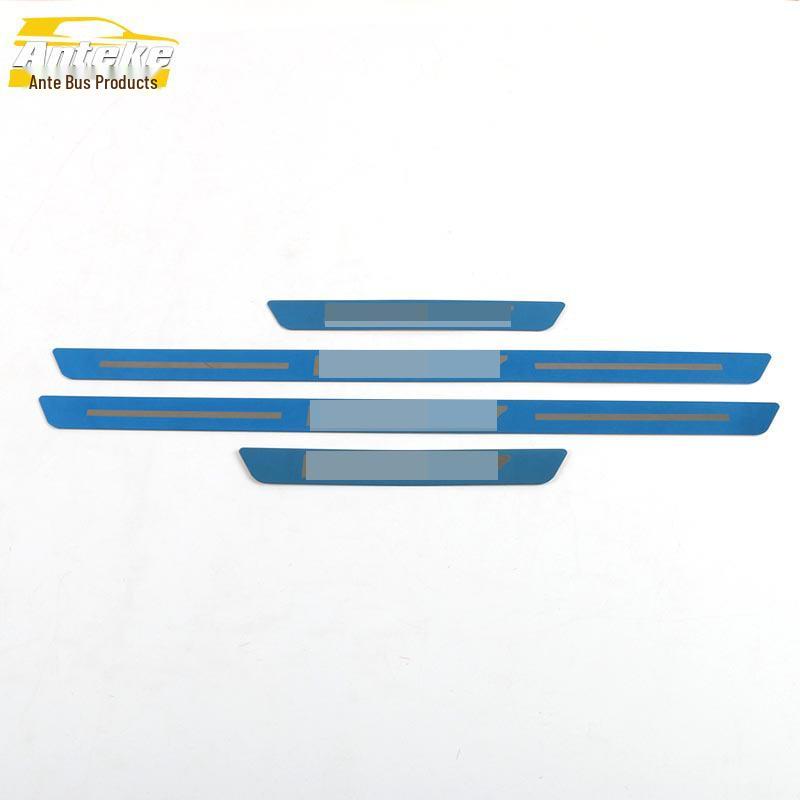 

2019 Fengjun 7 Stainless Steel Sill Strip and Bumper Welcome Pedal Decorative Accessories