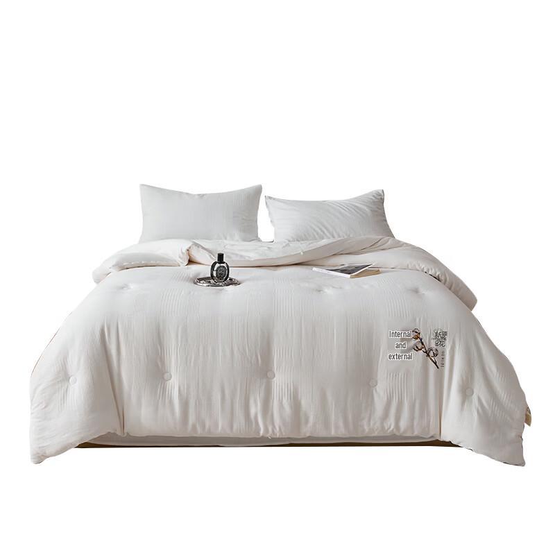 Yiyiai 100% Cotton Washed Jacquard Winter Quilt