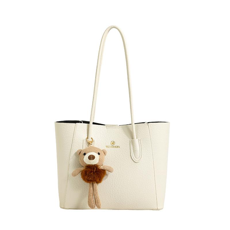 Big Bag Women's New Versatile Literary Commuter Bag Fashionable Large-capacity Shoulder Bag