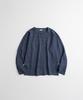 Bihebieo European Flax™ Linen Roll Neck L/S Knit Midnight