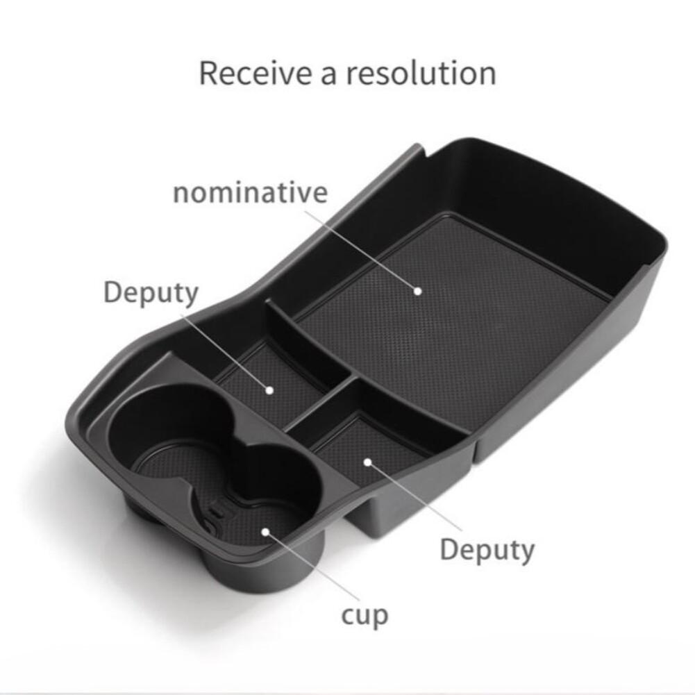 For Kia For EV9 2026 Center Console Bottom Storage Organizer Tray Designed to Optimize Space for Everyday Car Use