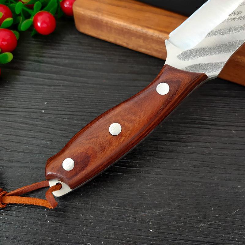 Edelstahl Küchenmesser Schneidemesser Ausbeinmesser Fleischerbeil Kochschneider Werkzeug