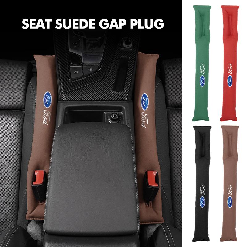 Car Styling Seat Gap Filler Soft Padding Suede Leak Pads Plug Auto Accessories For Ford mk2 mk3 Ranger Mondeo mk4 S-MAX Kuga