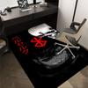 1pc Berserk Carpet Anti Slip Polyester Floor Mat for office,Bedroom