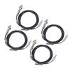 4 Set Proximity Switch 8mm Dia Inductive Proximity Sensor Switch PNP DC 3 Wire NC Contact 6‑36VDC 1mm Measure Range