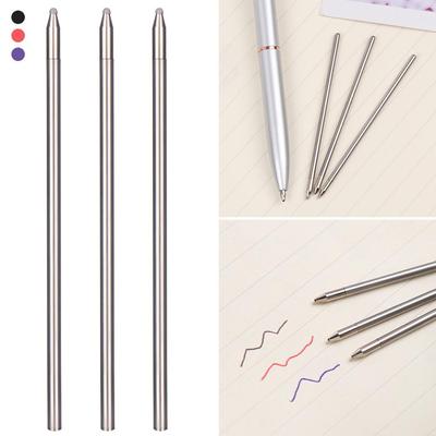 Ballpoint Pen Replacement Replace Refill Black Blue Red Medium Nib Core Diamond Pen Refills