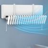 White Wind Deflector Airflow Deflector For Comfort Hvac Airflow Management Energy-efficient Cover ABS Material