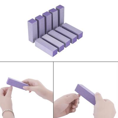 10 Stk Buffer Buffing Slipe Filer Manikyr Polish Tool Nail Art Filblokker