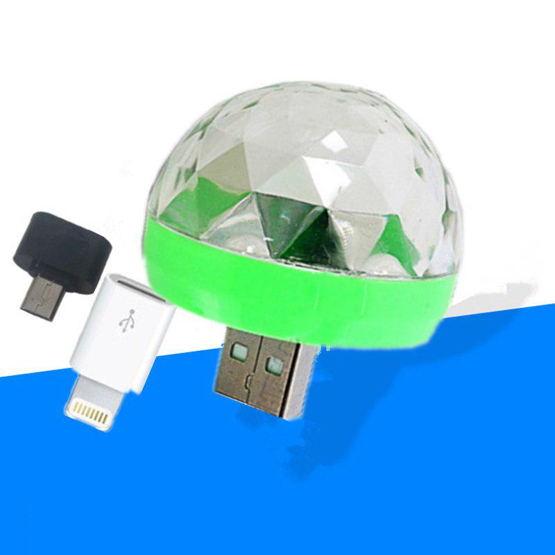 Buy USB Atmosphere Light RGB Mini Colorful Music Sound Lamp USB-C Phone ...