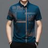 Streetwear Fashion Men Vintage Polo Shirts Summer New Print Short Sleeve Male Clothes Daily Business Casual Cotton Loose Tops