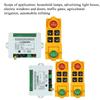 315/433MHZ Universal Garage Door RF Wireless Remote Control for Rolling Shutter Barrier Telescopic 4 Button Transmitter