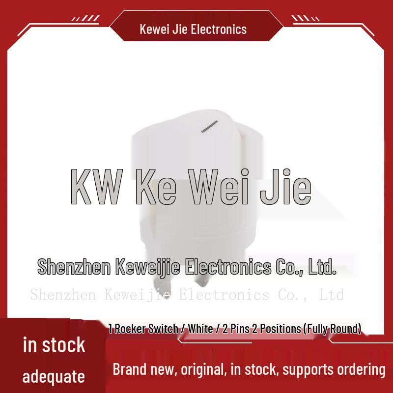 Round Rocker Switch KCD1 with Light: 2-Position 2-Pin, 3-Position 3-Pin, 2-Position 3-Pin, 2-Position 4-Pin