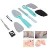 Foot File Set Callus Shaver Sandpaper Nail File Dead Skin Removal Pedicure Tool Set