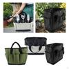 Garden Organizer Carrying Case Weaving Tool Storage Home Handles Straps Heavy Duty Holder