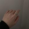 Branch Texture French Opening Personality Irregular Index Finger Ring Niche Design Cold Wind Ring Female