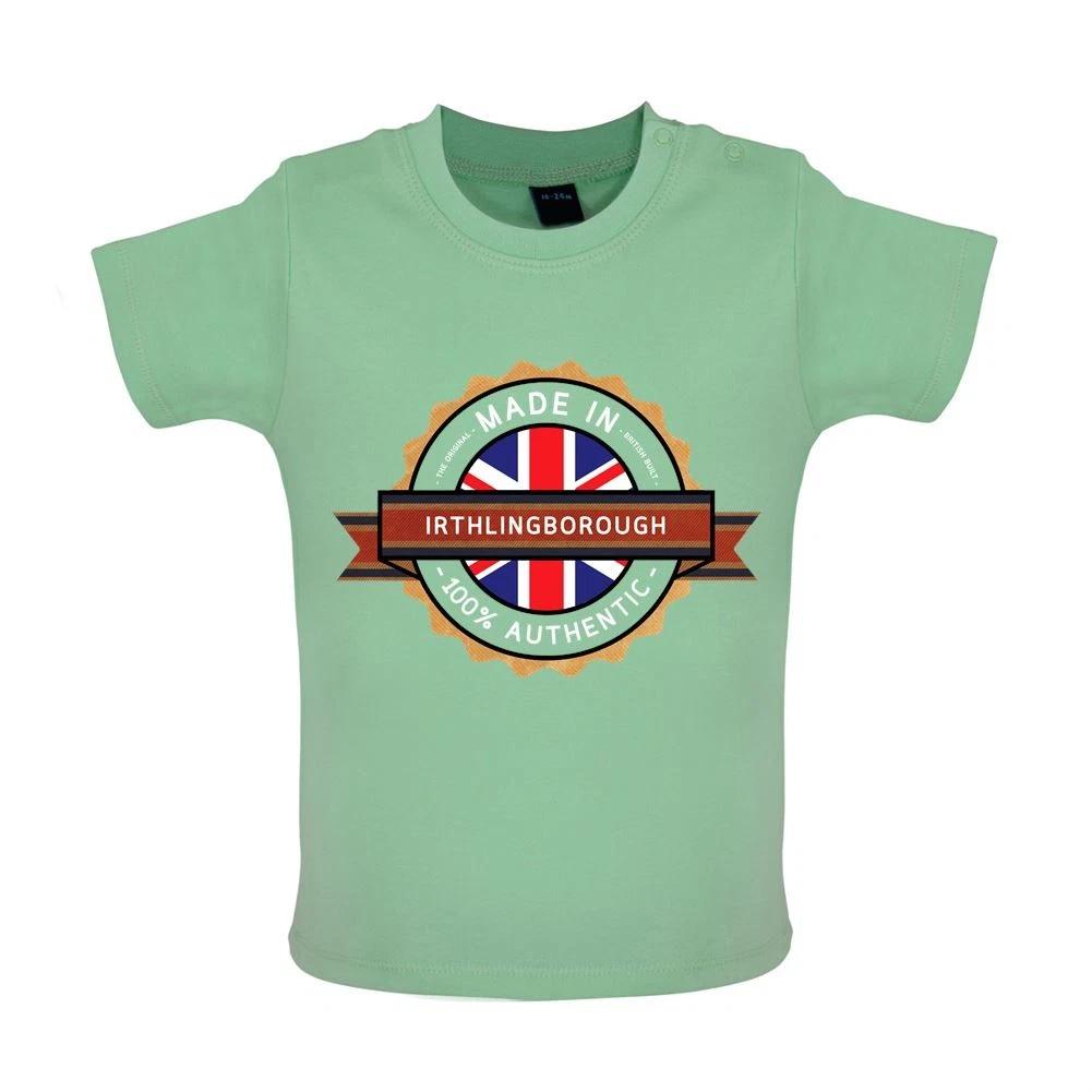 Made IN Irthlingborough - Kids T-Shirt / Bodysuit - City Village Born Love 100