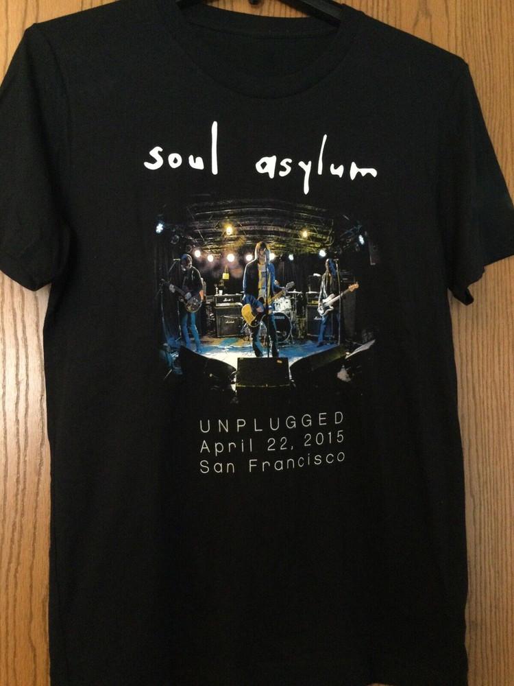 Soul Asylum Unplugged San Francisco Unisex Shirt Adult Cotton Tee SB077 Unisex T-Shirt