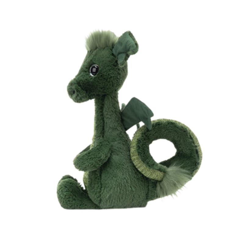 Jellycat Dinosaur Series Sparky Dragon Green Dolls Plush Doll 35cm Height